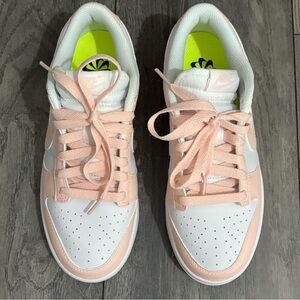 Nike Pink, White Women's Sneakers, Pink Nike Dunks, Nike Dunks